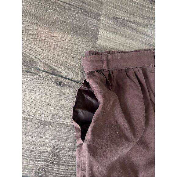 Gu Wide Leg Pull On beltet Shorts size M - Picture 3 of 5